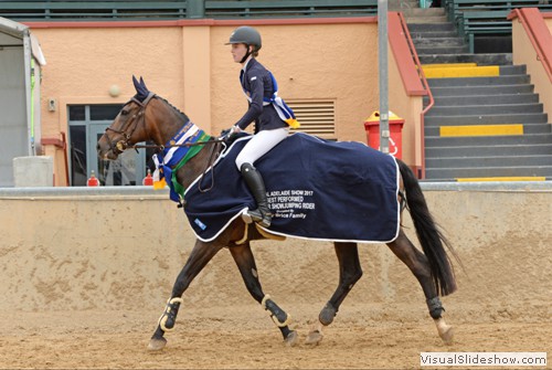 Most Successful Group B Showjumping Rider and Horse Price, Georgia Kate on Dreamtime Invader