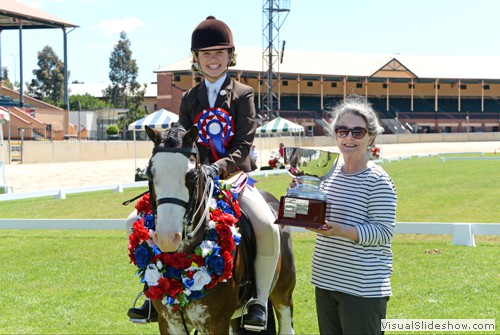 Andrea Merry on Small Show Hunter Pony of the Year Splash Dance 